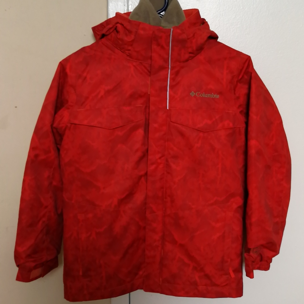 Sz S Columbia Kids 3-in-1 Interchange Waterproof  Jacket